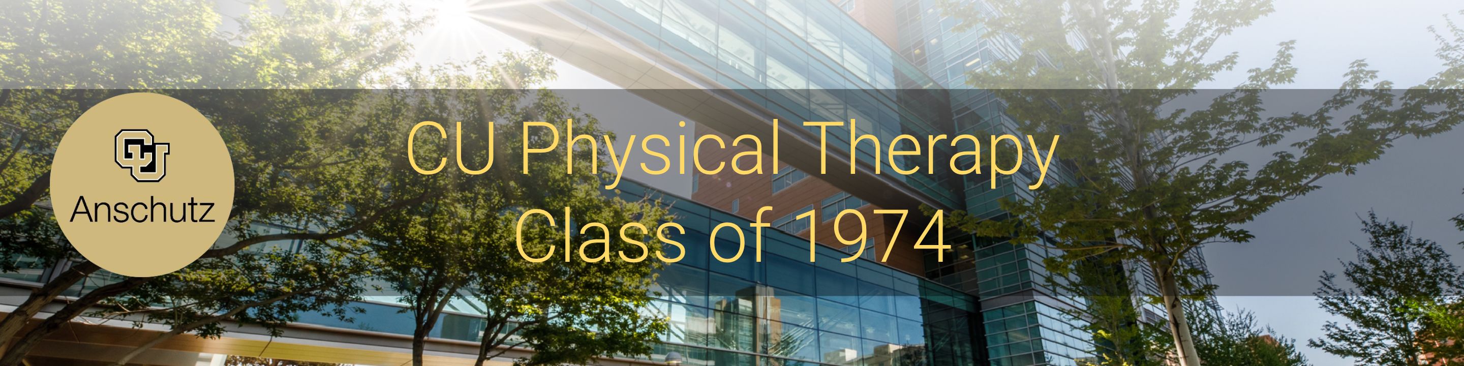 CU Physical Therapy Class of 1974